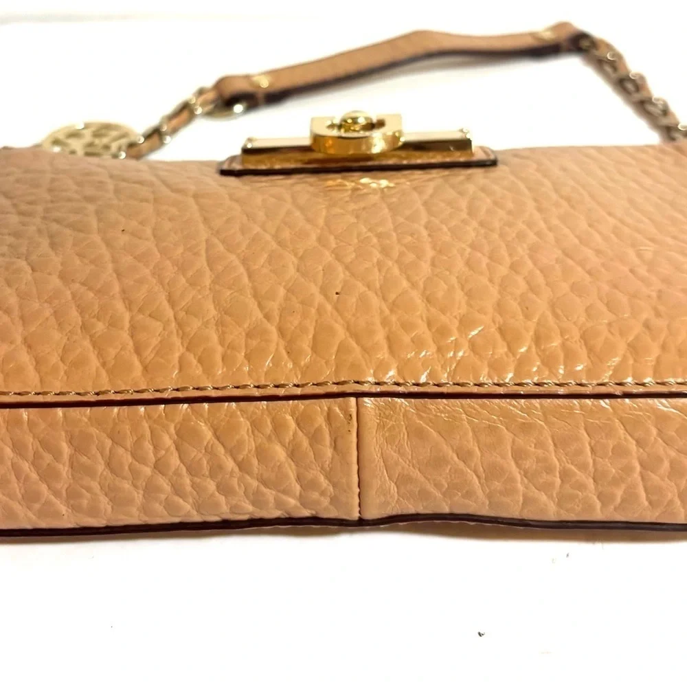 DKnyElegant Tan Leather Chain Strap shoulder Bag